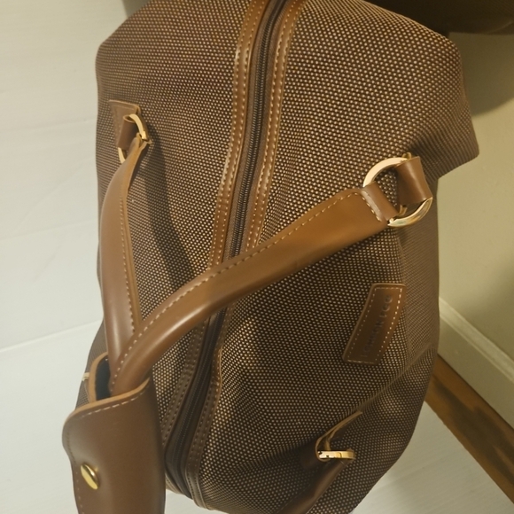 London Fog Oxford Houndstooth 2Piece Carry-On Luggage SetWheeled  Airln Approved - Picture 5 of 11